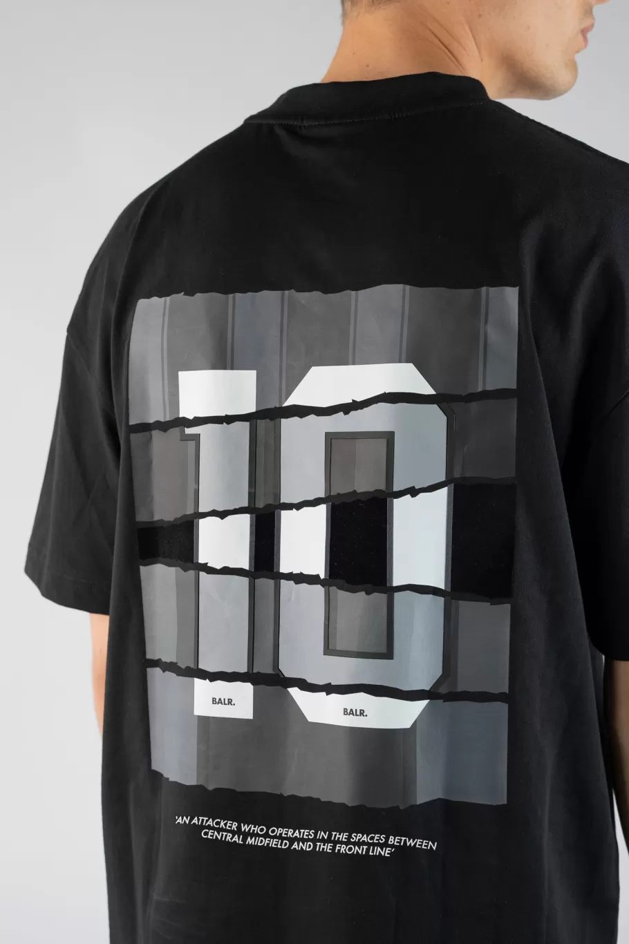 BALR. T-Shirts | 10Th Year Anniversary T-Shirt Jet Black