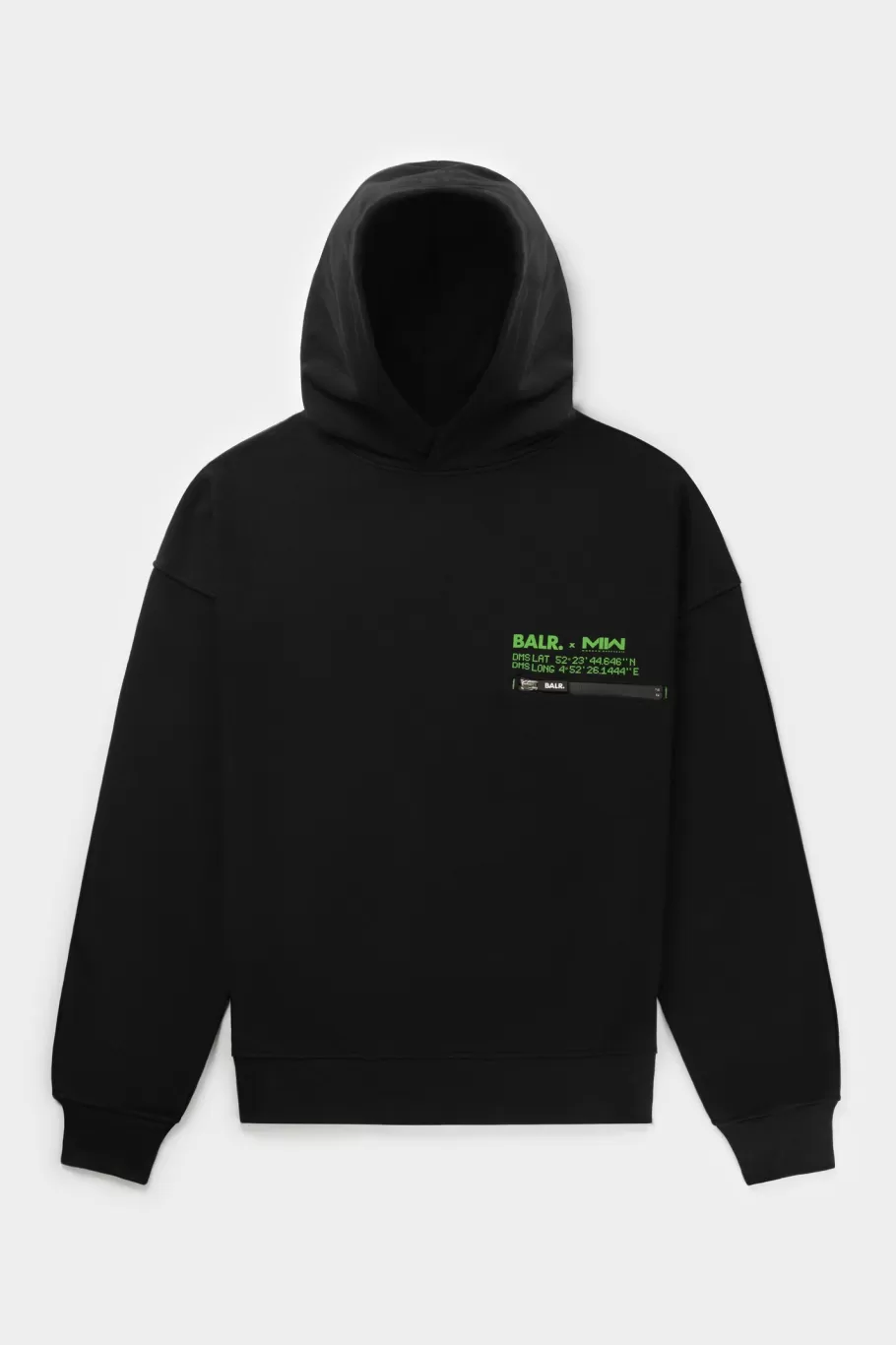 BALR. Hoodies | X Mwii Joey Box Hoodie Jet Black