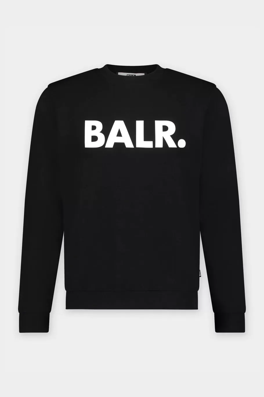 BALR. Sweatshirts | Brand Straight Crewneck Jet Black