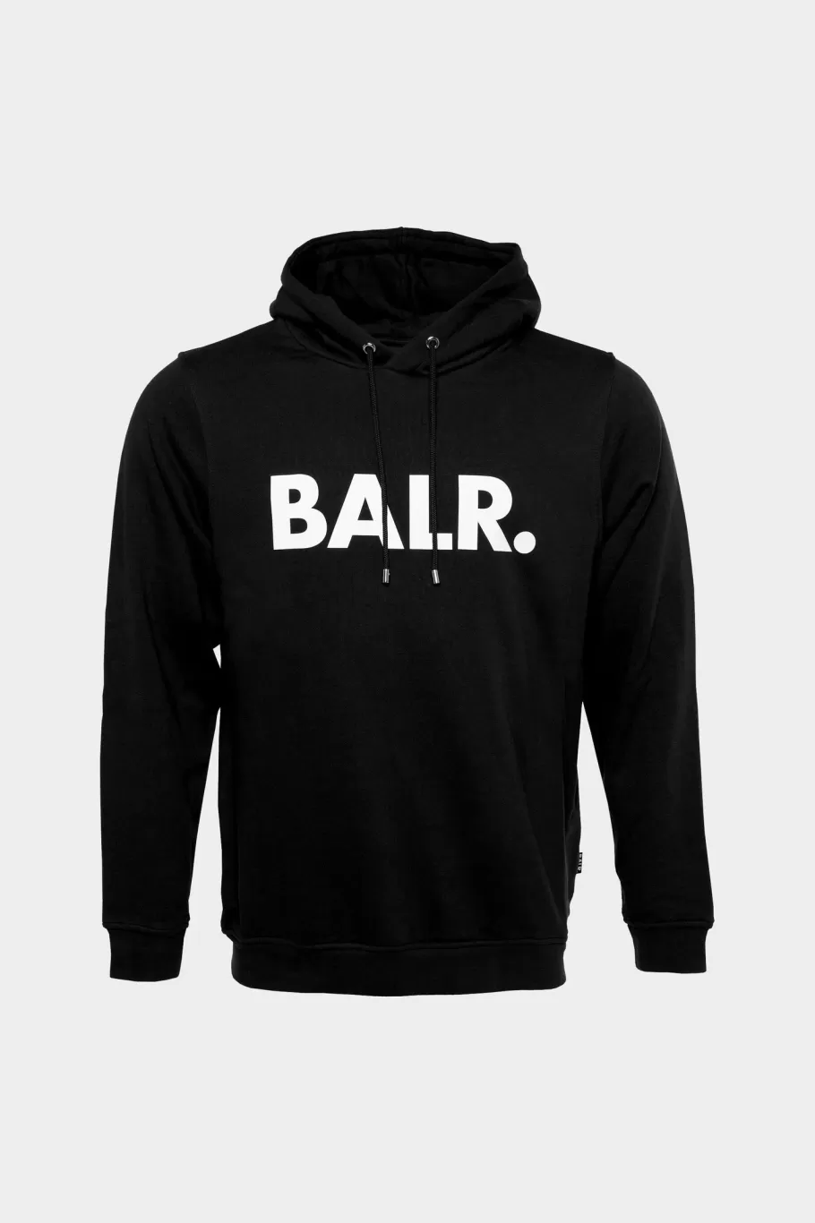 BALR. Hoodies | Brand Straight Hoodie Jet Black