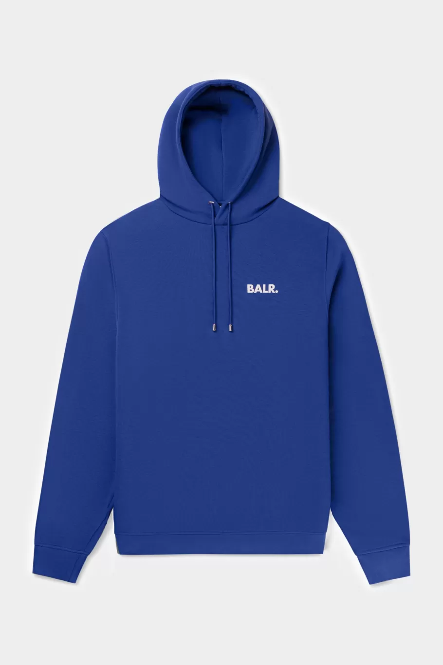 BALR. Hoodies | Brand Straight Small Logo Hoodie Surf The Web/Bright White