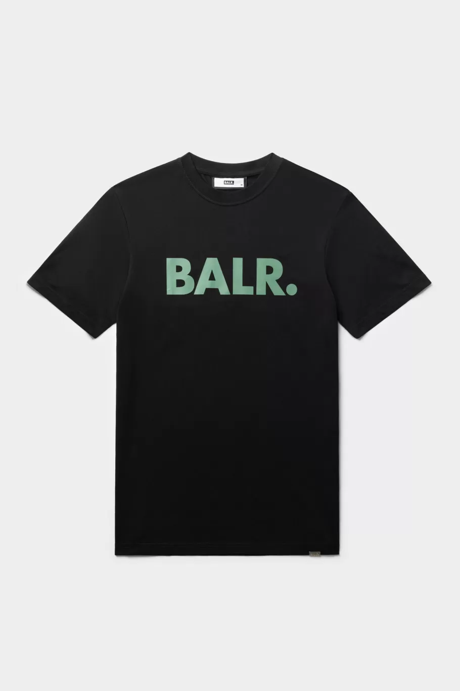 BALR. T-Shirts | Brand Straight T-Shirt Jet Black/Dark Forest