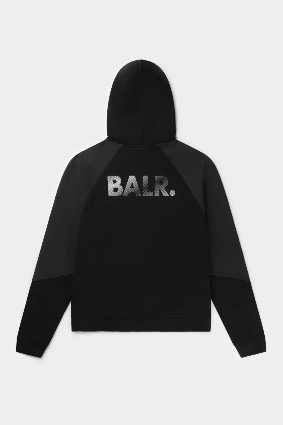 BALR. Hoodies | Carter Loose Double Arrow Hoodie Jet Black/Asphalt