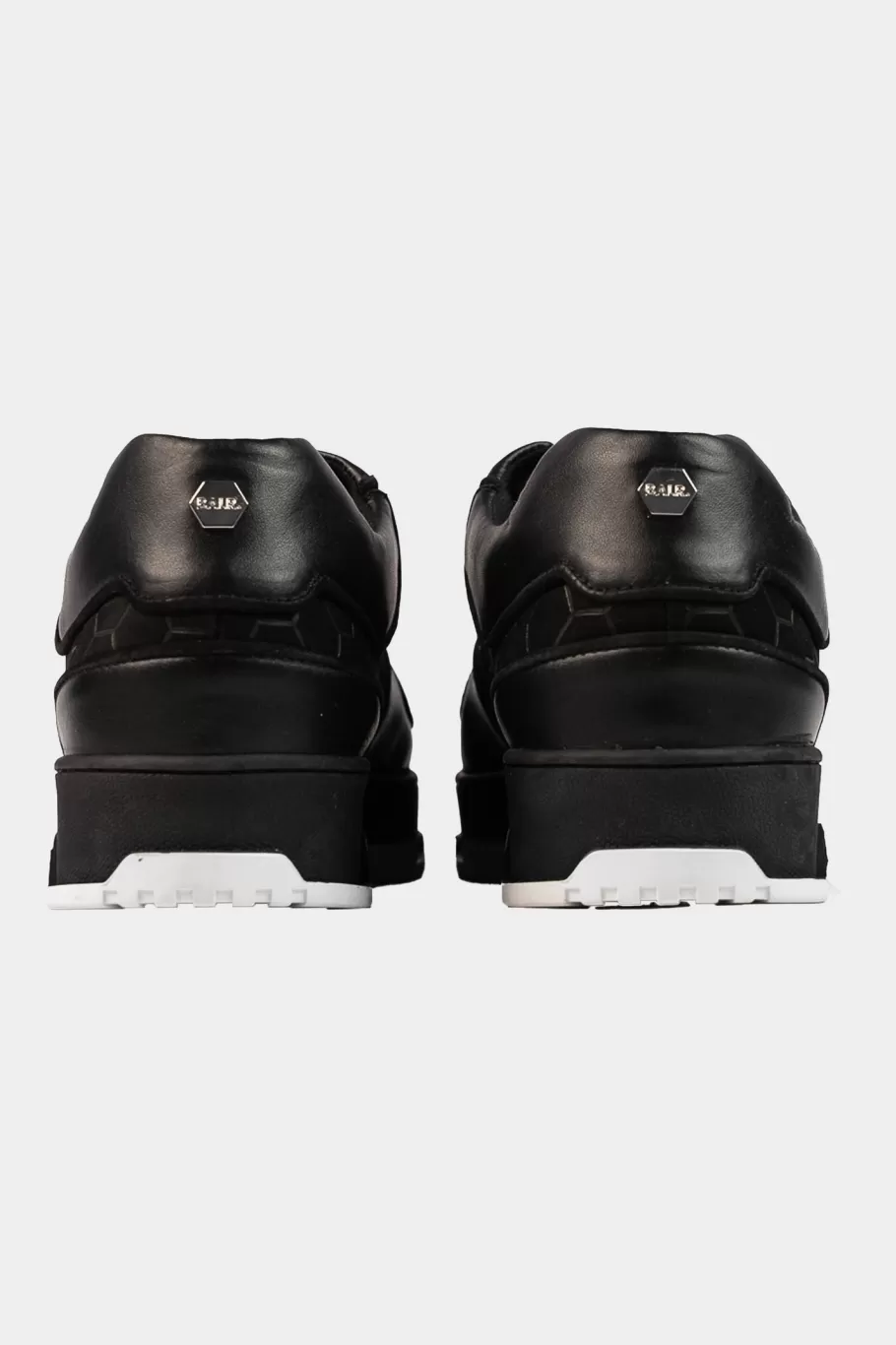 BALR. Sneakers | Club C Classic Debossed Hex Sneaker Jet Black