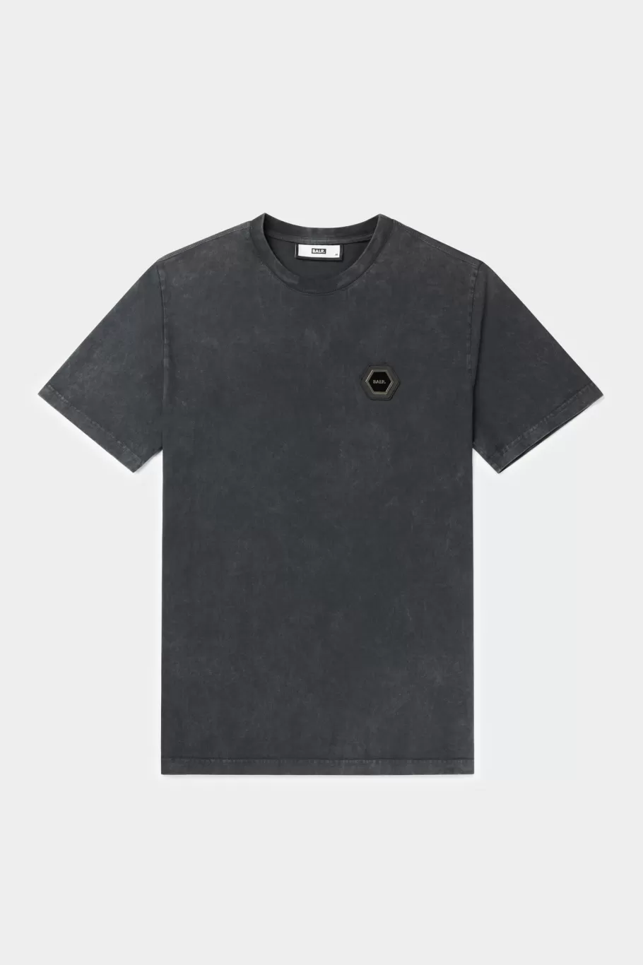 BALR. T-Shirts | D13 Straight Washed T-Shirt Washed Black