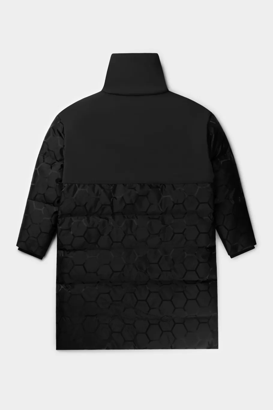 BALR. Jackets | Dante Jacquard Long Puffer Jet Black