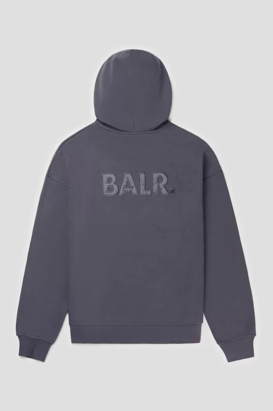 BALR. Hoodies | Joey Box Satin Hoodie Asphalt