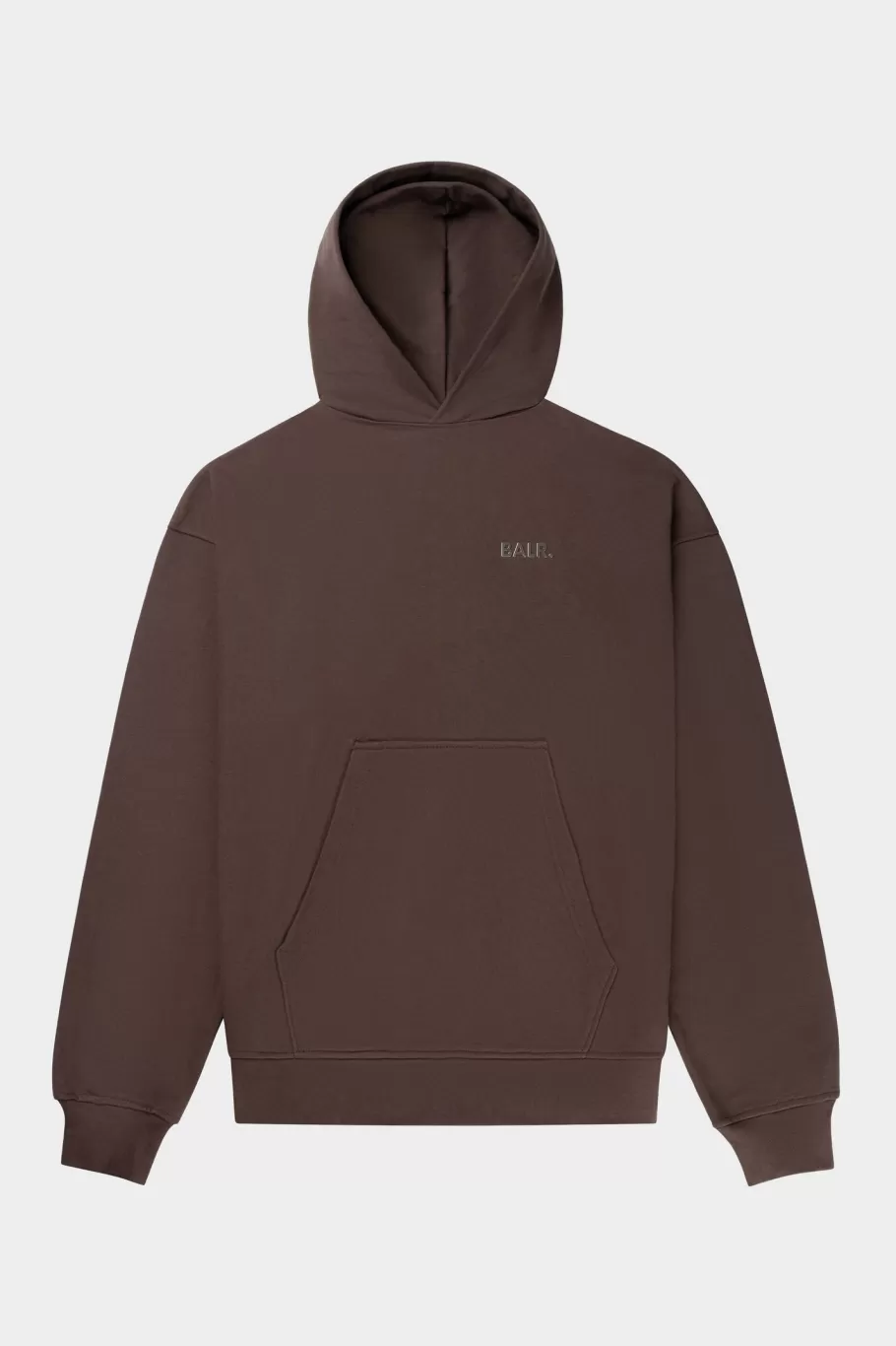 BALR. Hoodies | Joey Box Satin Hoodie Java