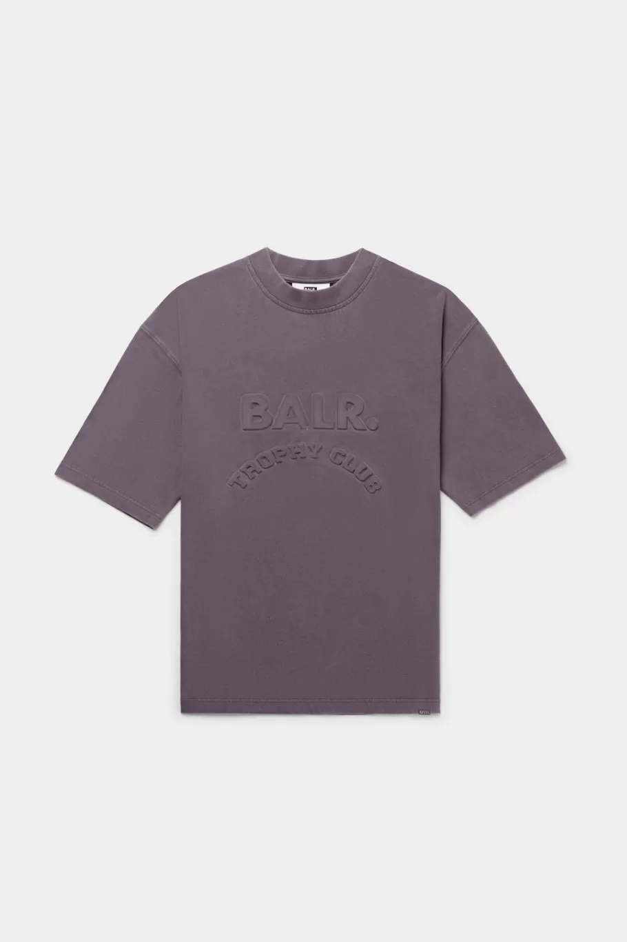 BALR. T-Shirts | Joey Box Washed Trophy Club T-Shirt Asphalt Washed