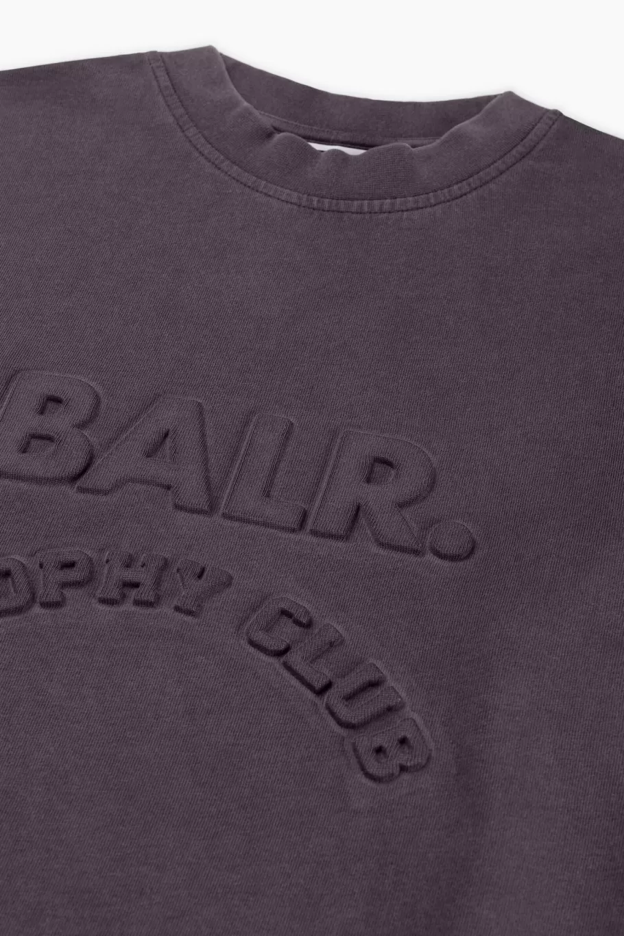 BALR. T-Shirts | Joey Box Washed Trophy Club T-Shirt Asphalt Washed