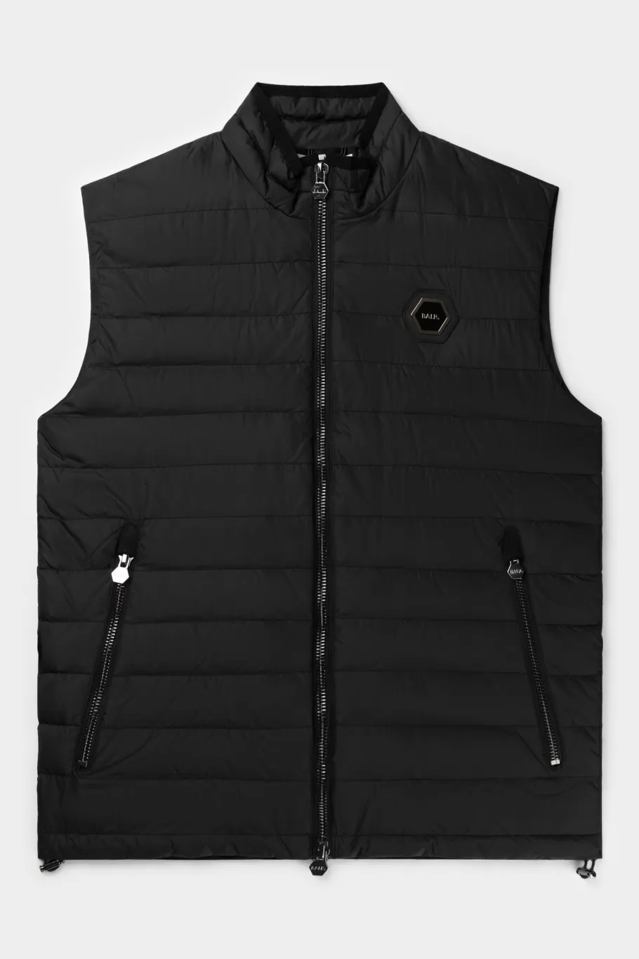 BALR. Jackets | Lincoln Regular Bodywarmer Jacket Jet Black