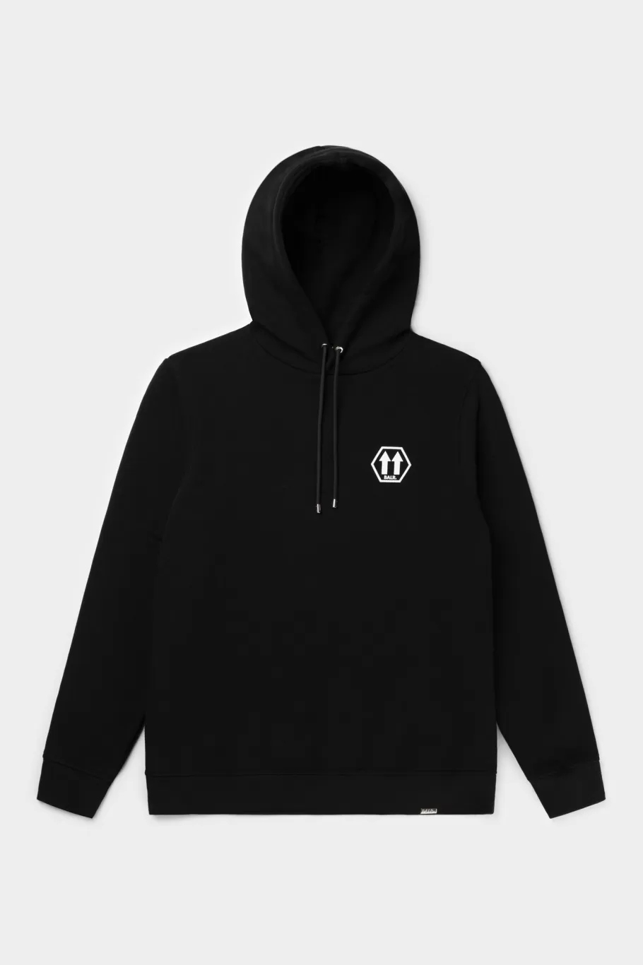 BALR. Hoodies | Olaf Straight Arrow Hoodie Jet Black