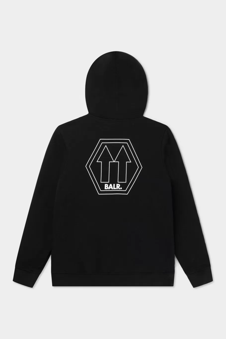 BALR. Hoodies | Olaf Straight Arrow Hoodie Jet Black