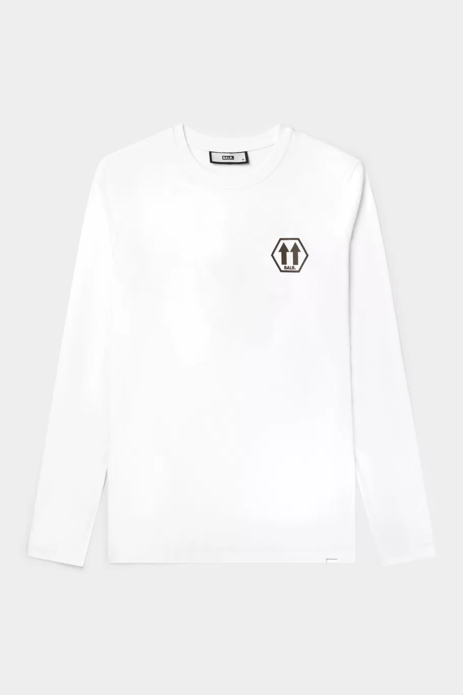 BALR. T-Shirts | Olaf Straight Arrows Longsleeve T-Shirt Bright White