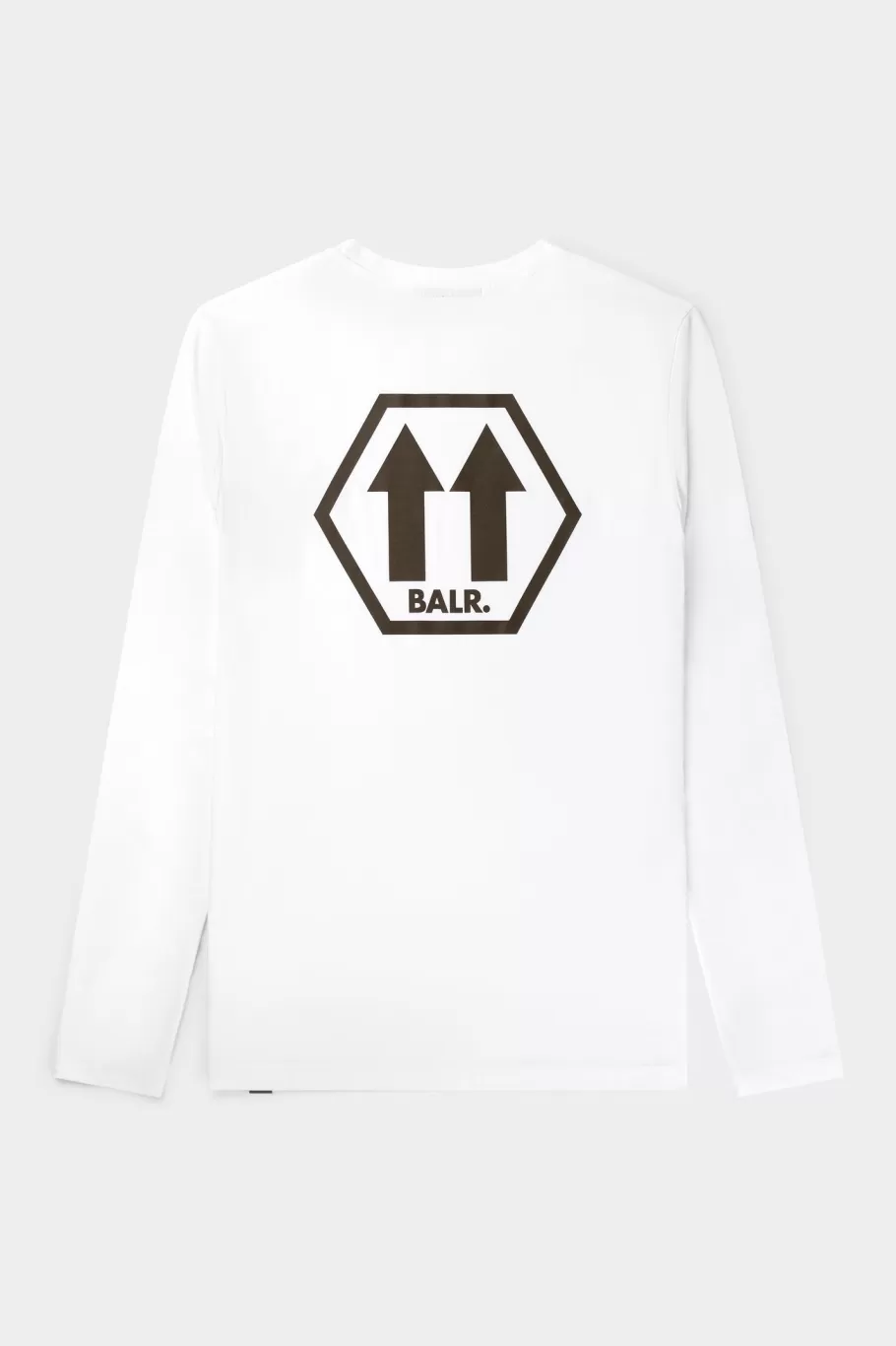 BALR. T-Shirts | Olaf Straight Arrows Longsleeve T-Shirt Bright White