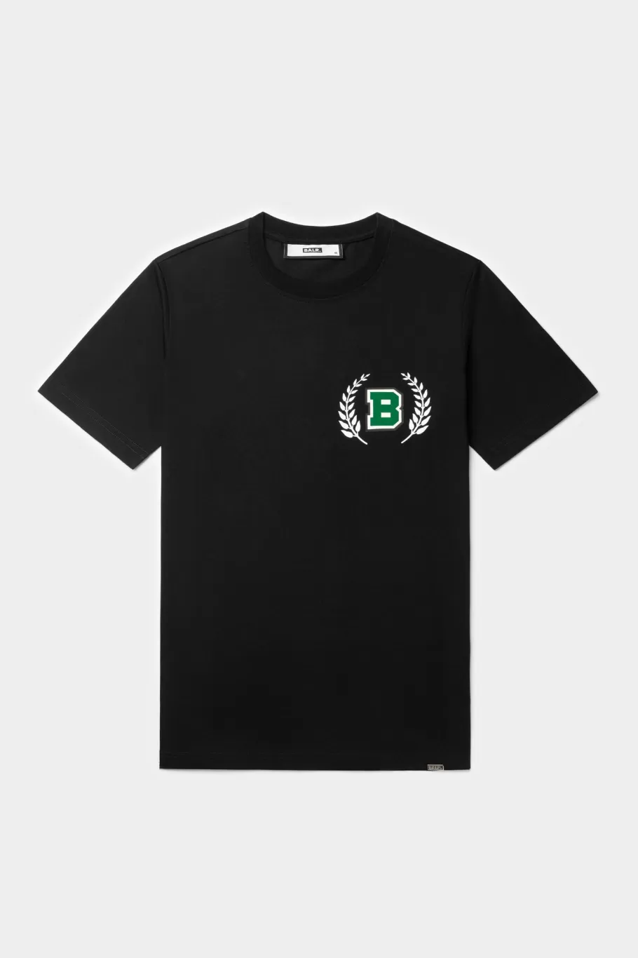 BALR. T-Shirts | Olaf Straight B Crest T-Shirt Jet Black