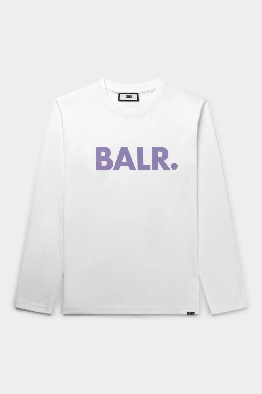 BALR. T-Shirts | Olaf Straight Brand Logo Longsleeve Bright White