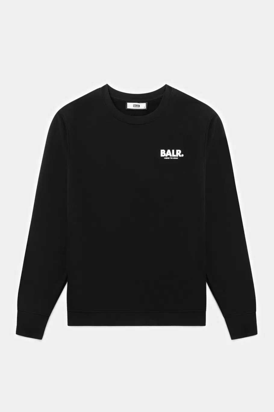 BALR. Sweatshirts | Olaf Straight H2S Globe Crewneck Jet Black