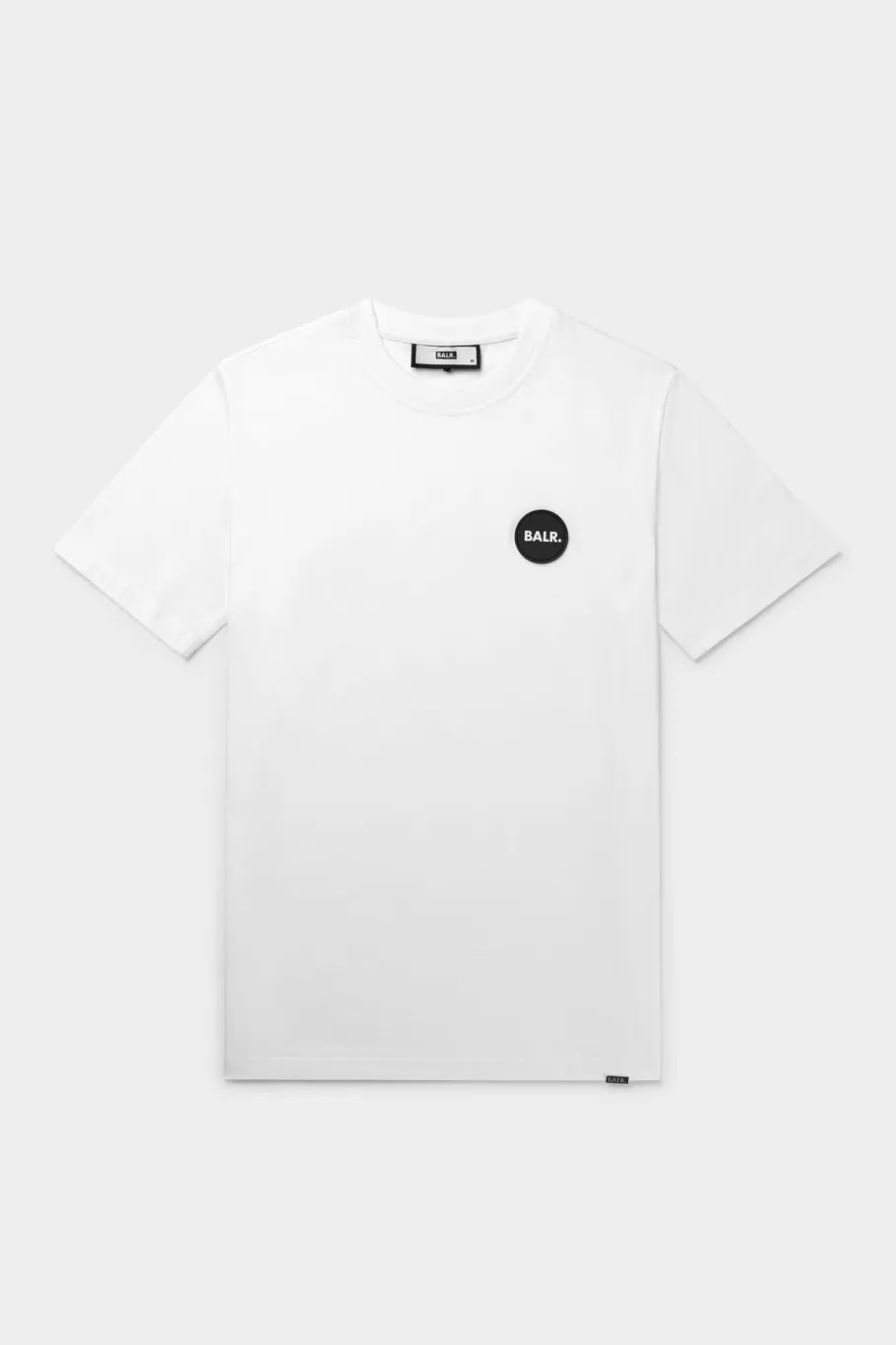 BALR. T-Shirts | Olaf Straight Round Rubber Badge T-Shirt Bright White