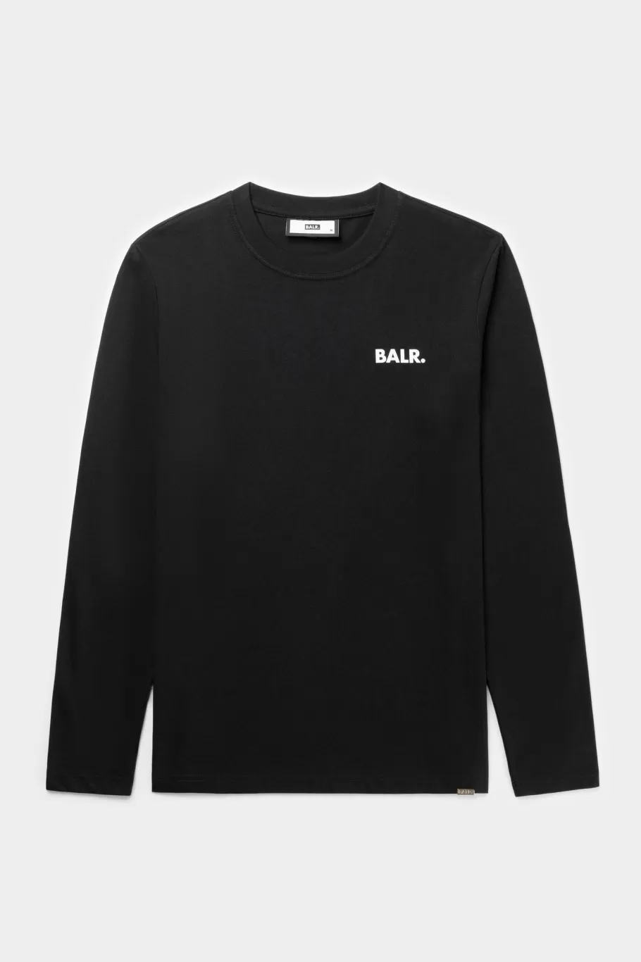 BALR. T-Shirts | Olaf Straight Small Logo Longsleeve Jet Black