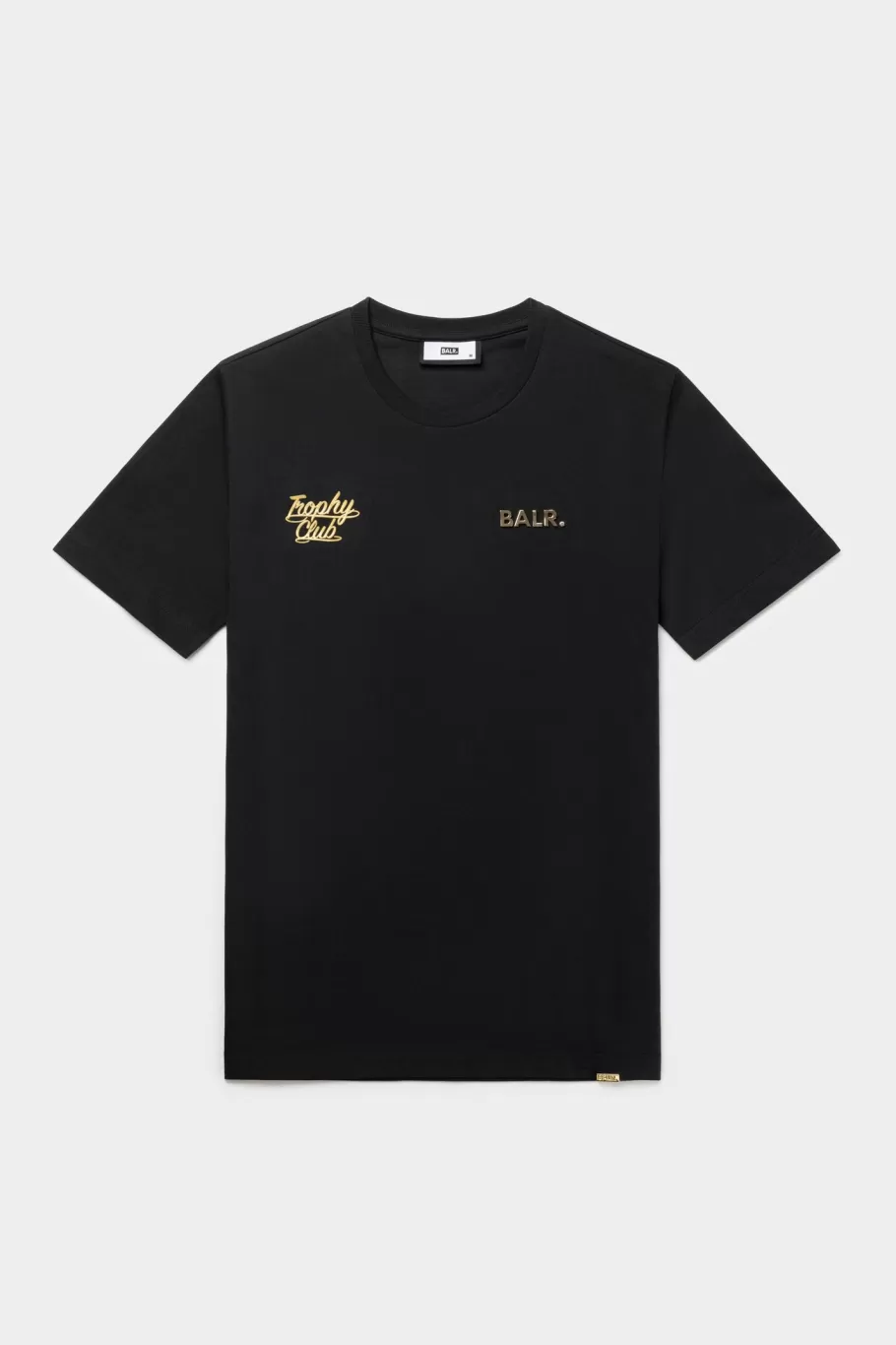 BALR. T-Shirts | Olaf Straight Tc Gold T-Shirt Jet Black