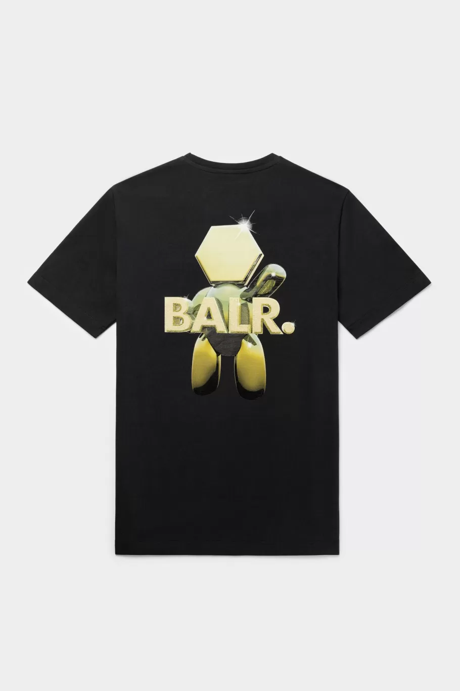 BALR. T-Shirts | Olaf Straight Tc Gold T-Shirt Jet Black