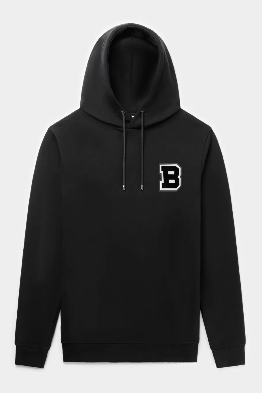 BALR. Hoodies | Olaf Straight Trophy Hoodie Jet Black