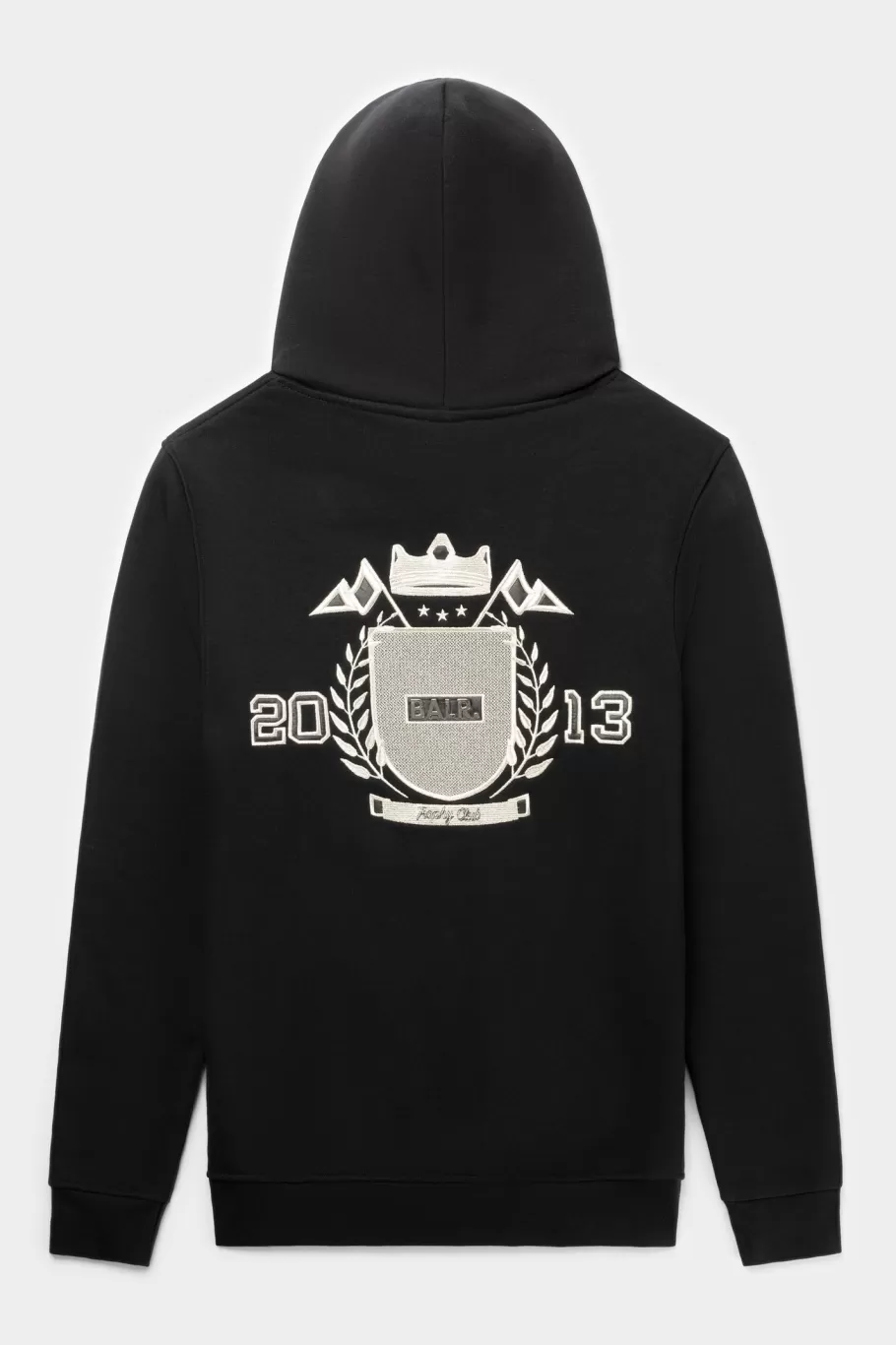 BALR. Hoodies | Olaf Straight Trophy Hoodie Jet Black