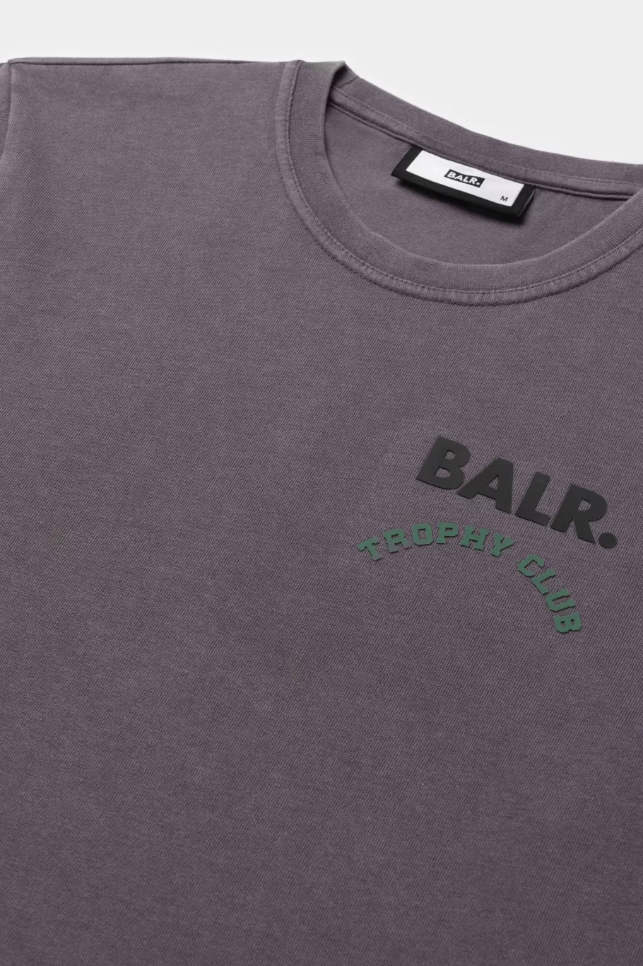 BALR. T-Shirts | Olaf Straight Washed Trophy Club T-Shirt Asphalt Washed