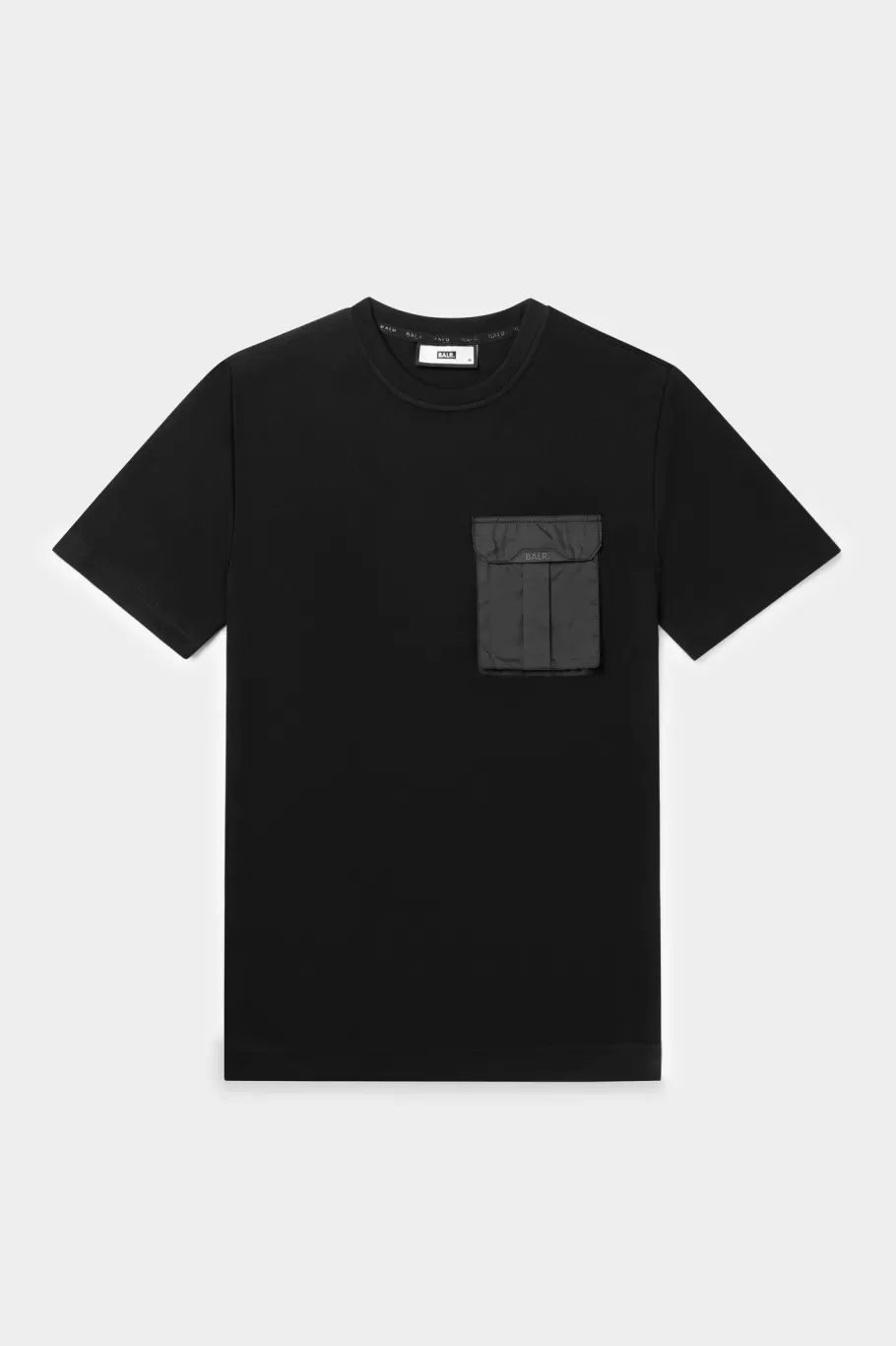 BALR. T-Shirts | Q-Cargo Series Straight T-Shirt Jet Black