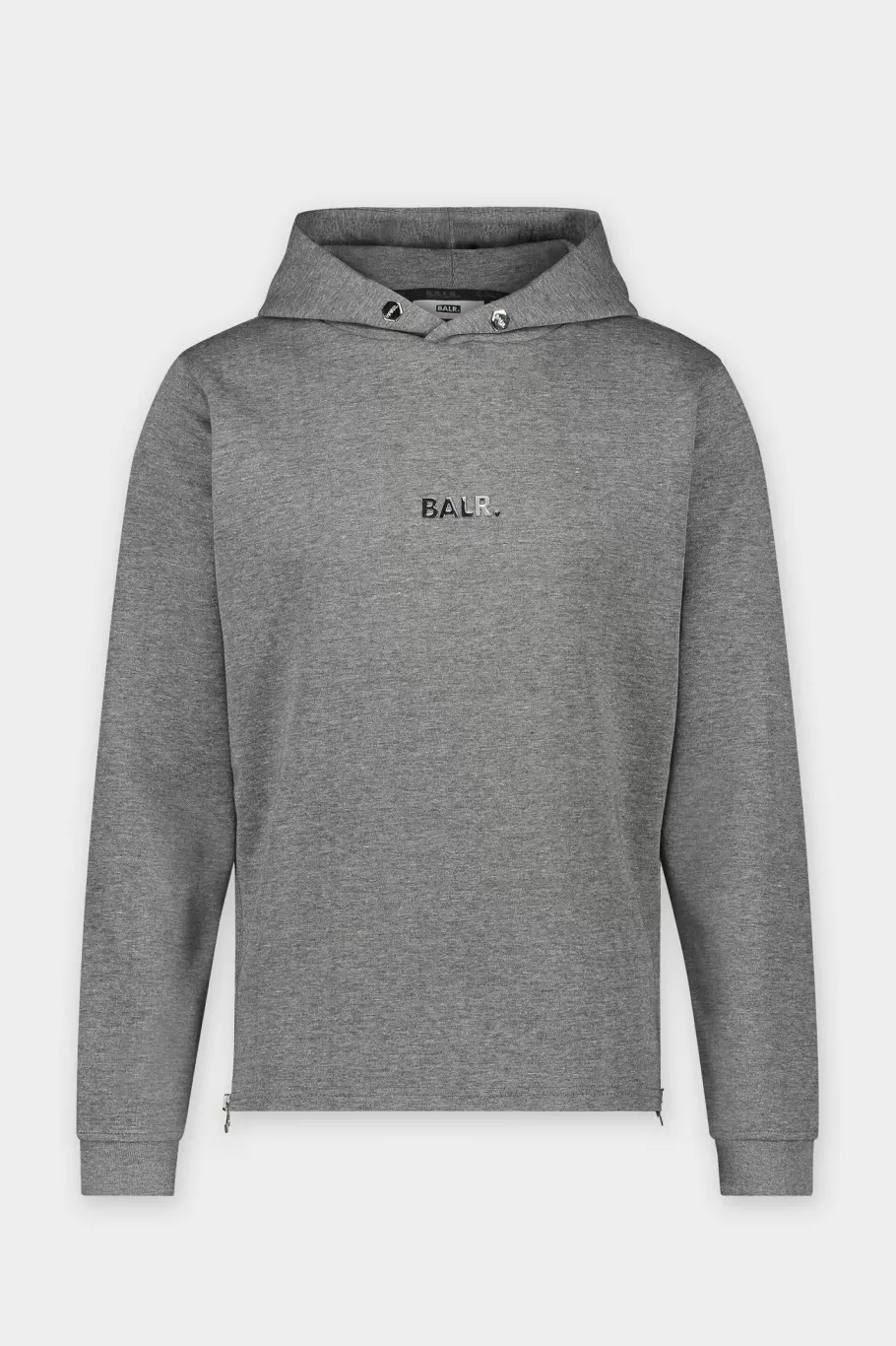 BALR. Hoodies | Q-Series Straight Classic Hoodie Dk Grey Heather