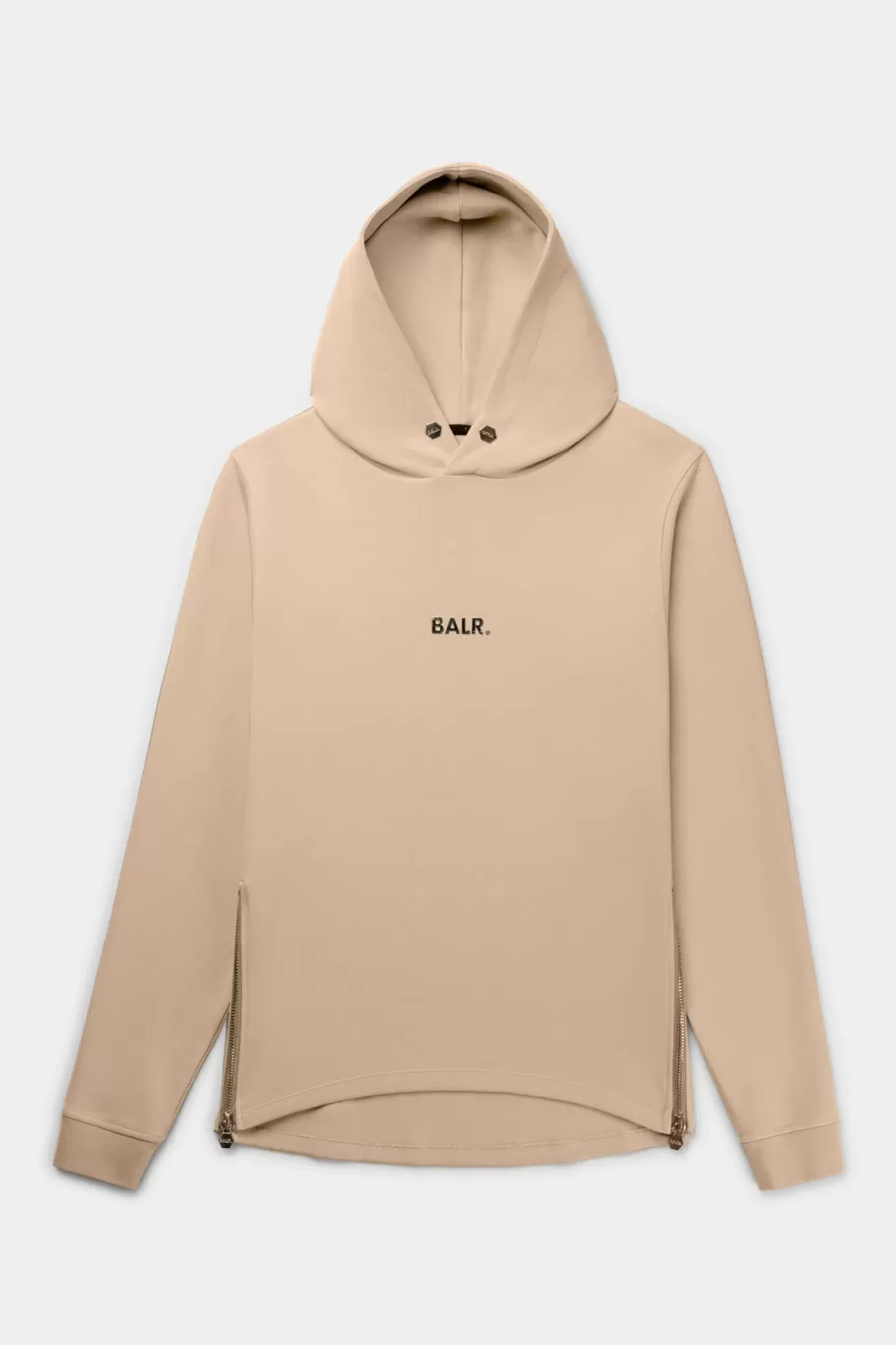 BALR. Hoodies | Q-Series Straight Classic Hoodie Irish Cream