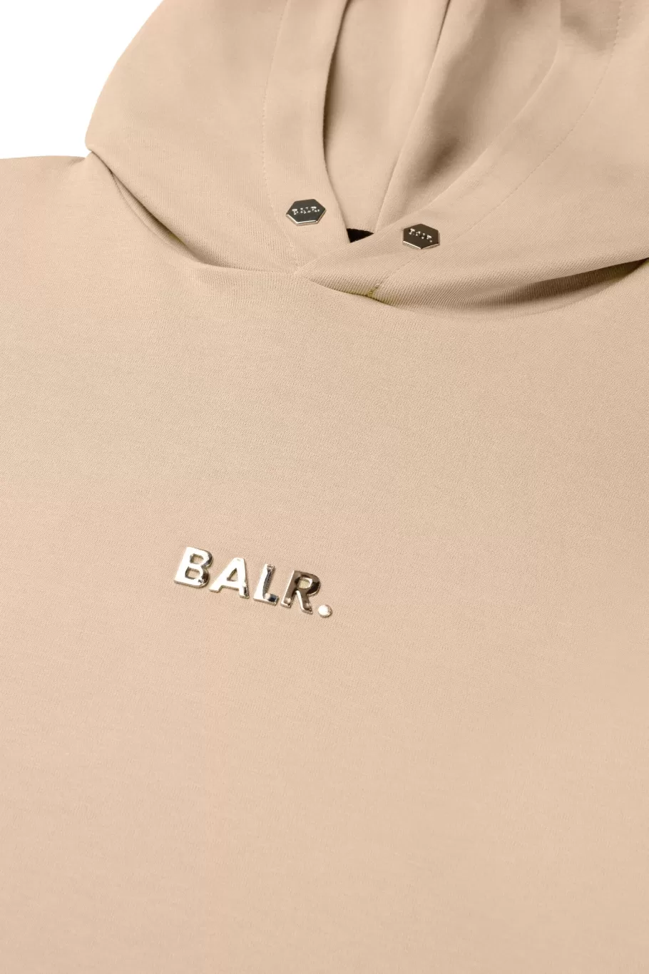 BALR. Hoodies | Q-Series Straight Classic Hoodie Irish Cream