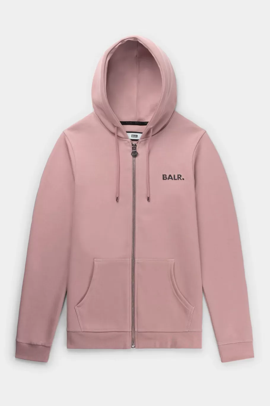 BALR. Sweatshirts | Q-Series Straight Zip Thru Hoodie Renewed Foxglove