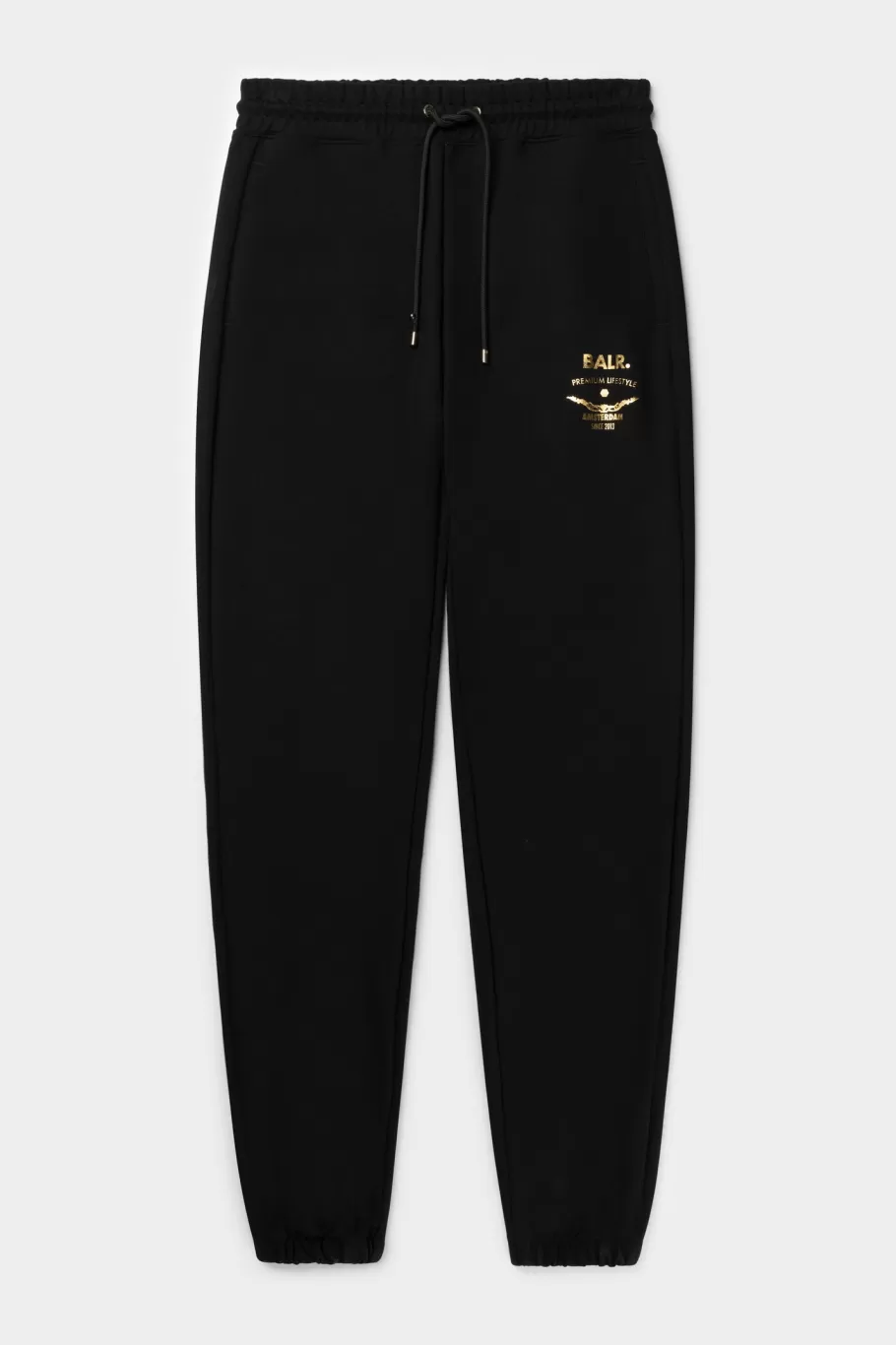 BALR. Sweatpants | Regular Gold Emblem Jogger Jet Black