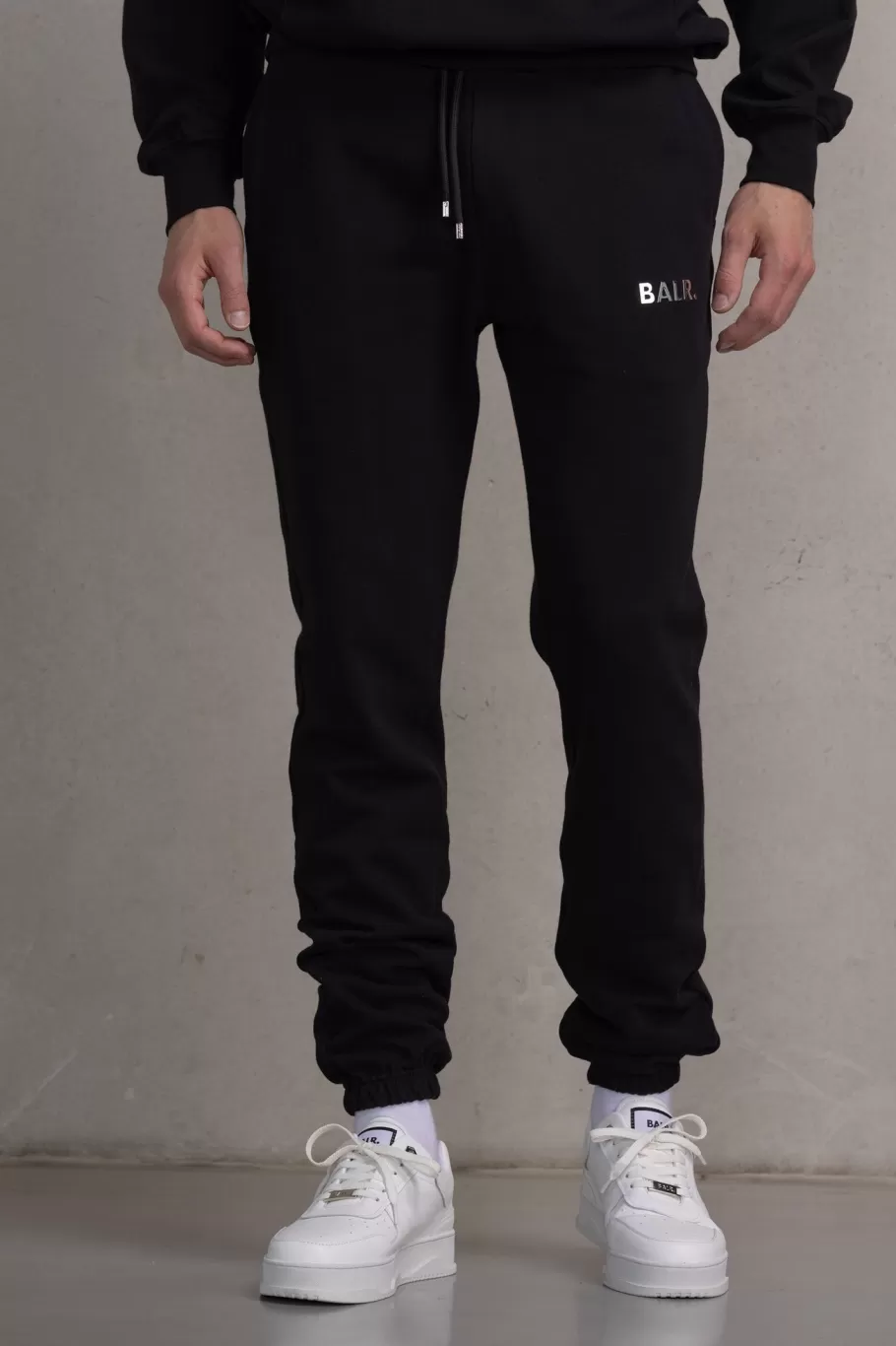 BALR. Sweatpants | Regular Metal Brand Jogger Jet Black