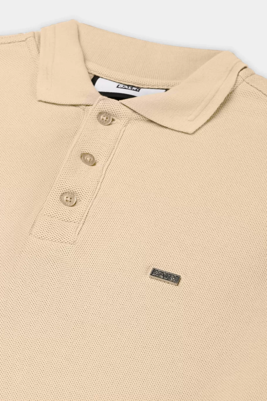 BALR. Polos | Sebastian Metal Brand Slim Polo Irish Cream