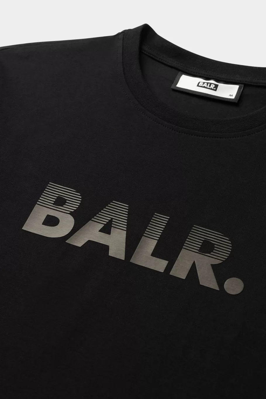 BALR. T-Shirts | Sebastian Slim H2S Half Track T-Shirt Jet Black