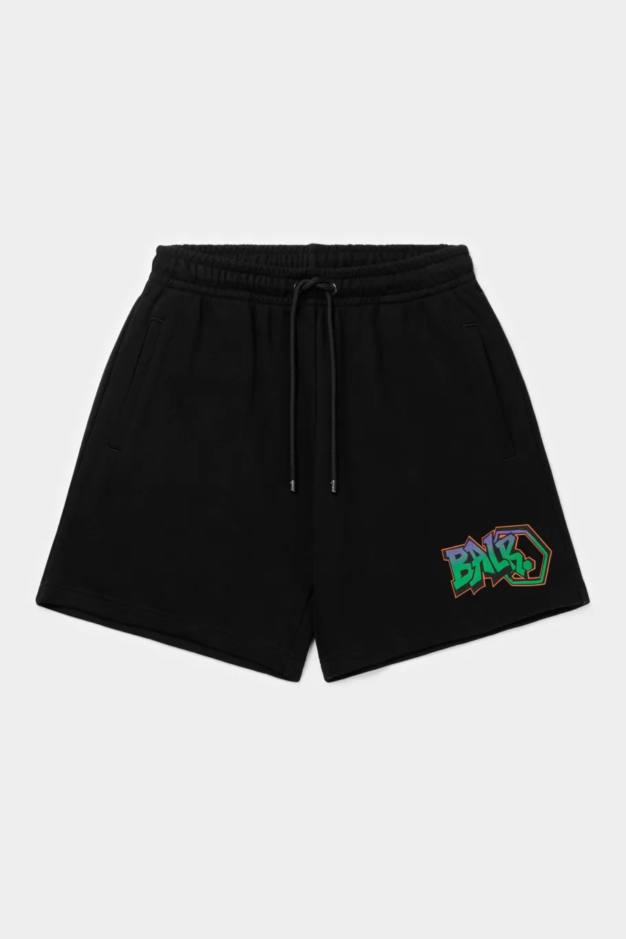 BALR. Shorts | Storm Graffiti Regular Shorts Jet Black