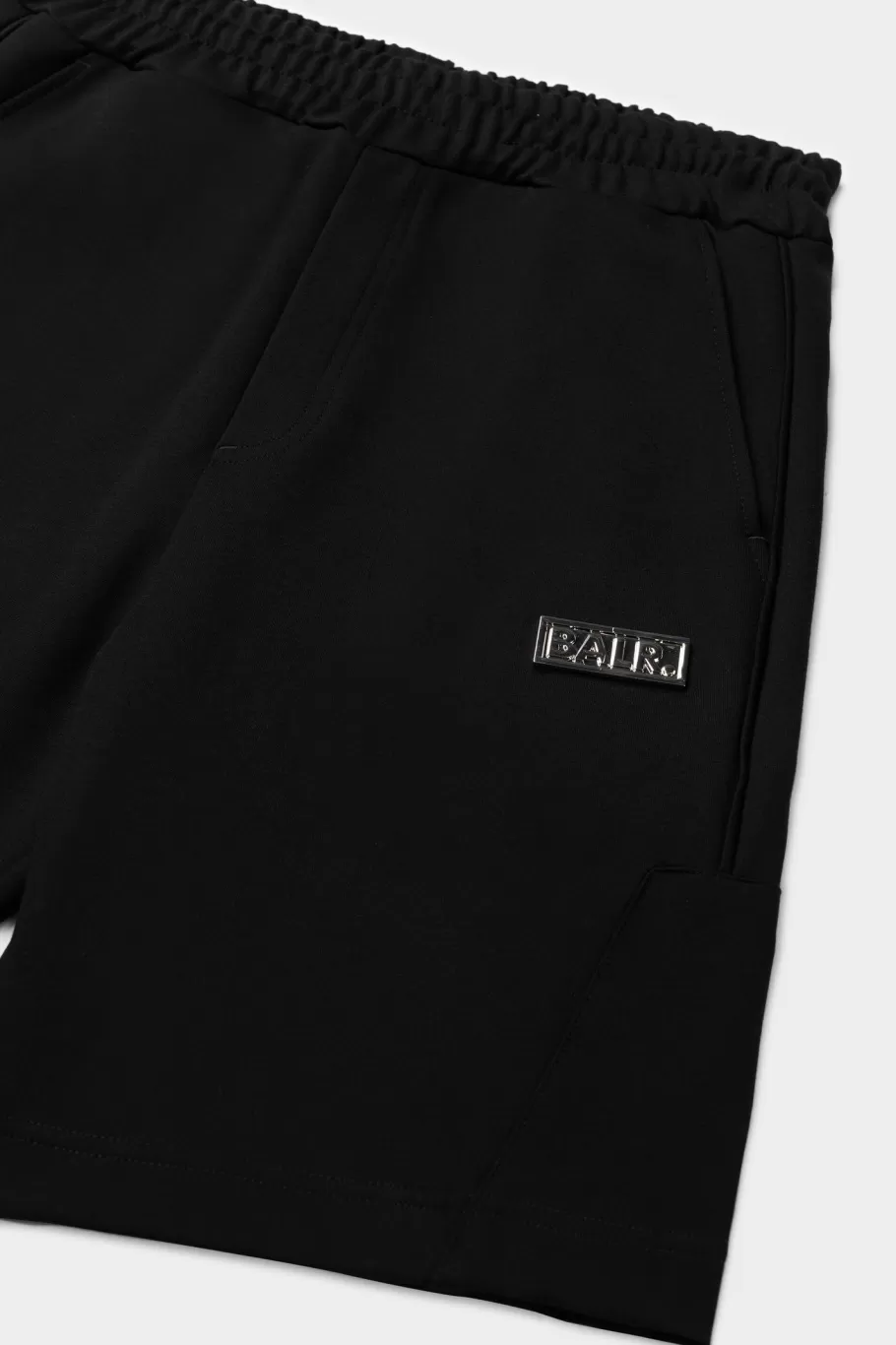 BALR. Shorts | Tony Regular Panel Sweat Shorts Jet Black